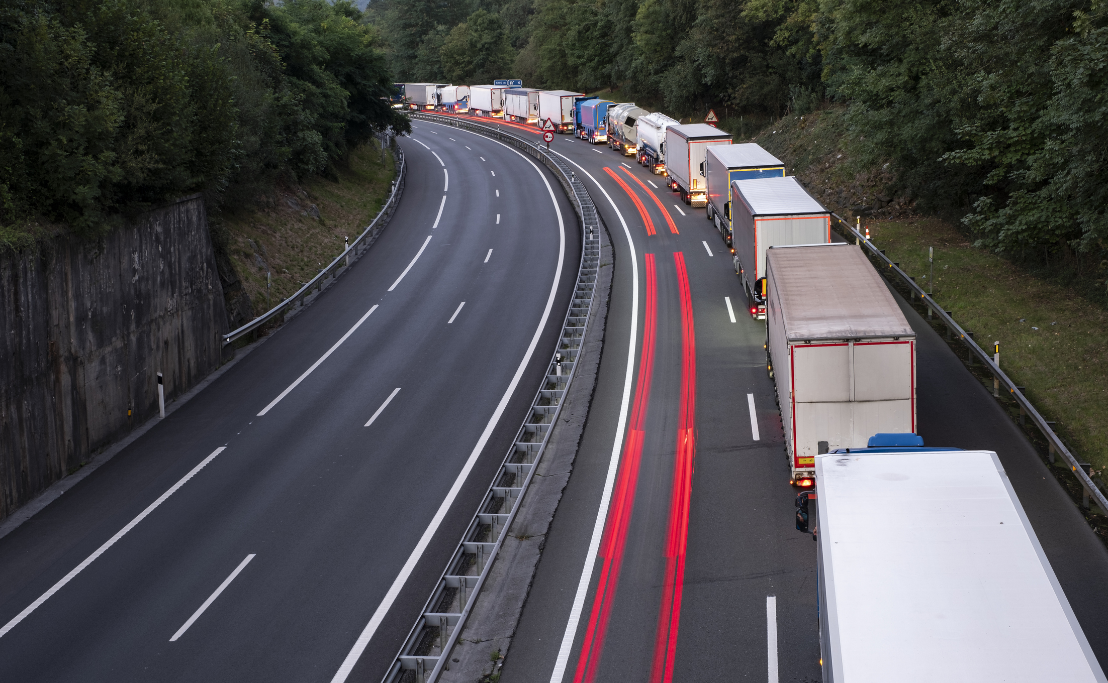 Impact of Road Blockages on Supply Chain Reliability in Europe